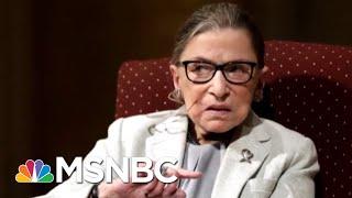 Ruth Bader Ginsburg Returns To Supreme Court After Lung Cancer Surgery  Hallie Jackson  MSNBC