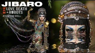 DOLL OOAK  Golden Woman - Jibaro - Love Death & Robots Art Doll Fashion Royalty  Barbie Doll