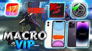 MACRO PARA IPHONE X 11 12 13 14 & 15  COMO ACTIVAR MACRO EN IPHONE CORRECTAMENTE  FREE FIRE