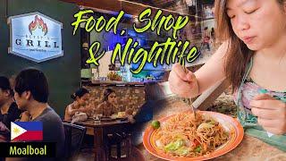 Nightlife Shop and Food Hunt in Moalboal Philippines 