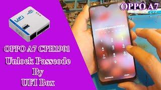 OPPO A7 CPH1901 Unlock Psscode By UFI No Data LoseVfixer