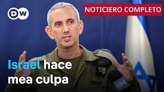 DW Noticias del 12 de julio Israel admite fracaso el día del ataque de Hamás Noticiero completo