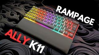 RAMPAGE ALLY K11 Red Switch KLAVYE KUTU AÇILIŞI 