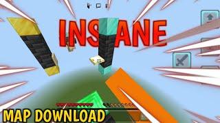Insane Minecraft Parkour +Map Download  Mcpe 1.19