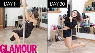 Learning to Pole Dance In 30 Days  Glamour