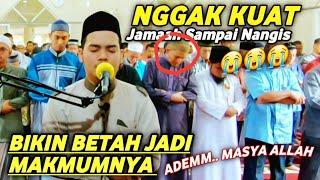 BARU IMAM SHOLAT TERMERDU JAMAAH SAMPAI NANGIS DENGAR AYAT & LANTUNANNYA ماشاالله   UST.ARSYI