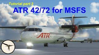 ATR 72-600 for MSFS tutorial by ATR instructor - Part 2 FMS setup engine start and taxi