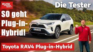 Toyota RAV4 PHEV SO geht Plug-in-Hybrid - Test  auto motor und sport