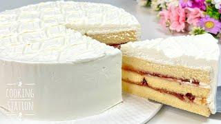 Fluffy and Soft Sponge Cake Recipe How to make sponge cake at home