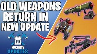 New Game Mode and Old Weapons Are Back In Fortnite