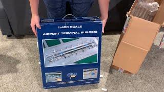 Original Gemini Jets Airport Terminal Unboxing 1400 Rare