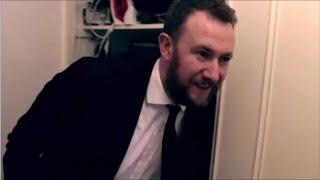 Taskmaster Easter Egg Alex Horne Wearing Ties for Mel Giedroyc