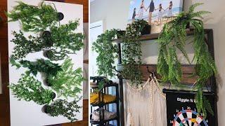 No green thumb? No problem Artificial Cascading Plants FTW