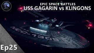 EPIC Space Battles  USS Gagarin and USS Discovery vs The Klingons  Star Trek Discovery