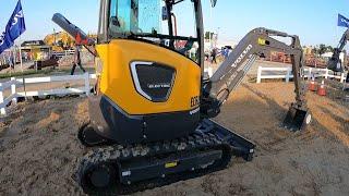 The All New Fully Electric Volvo ECR25 Mini Excavator and L25 Wheel Loader