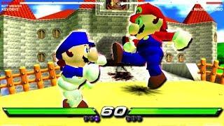 SUPER MARIO FIGHTER Gmod Ragdoll Fight