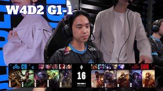 C9 vs 100 - Game 1  Week 4 Day 2 S14 LCS Summer 2024  Cloud 9 vs 100 Thieves G1 W4D2 Full Game