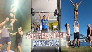 Get your cheerleading STUNTS to the TOP  Partner Stunt and COED Exercises