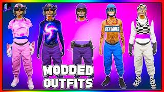*NEW WORKAROUND* GTA 5 ONLINE HOW TO GET MULTIPLE FEMALE MODDED OUTFITS  GTA 5 Clothing Glitches