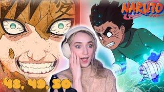 THIS BATTLE IS GOD TIER - Rock Lee vs. Gaara NARUTO REACTION Episodes 48 49 & 50