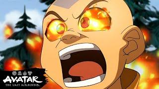 Aang Unleashing His ANGER For 10 Minutes   Avatar The Last Airbender