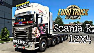 Scania R 12x4 mod  Euro truck simulator 2