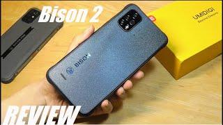 REVIEW Umidigi Bison 2 Rugged Android Smartphone - New Design Helio P90 6150mAh Battery