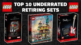 TOP 10 UNDERRATED Retiring LEGO Sets you should Invest in  How to make MONEY selling LEGO  2024