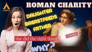 Roman Charity Cimon And Pero  Father Drinks Daughters Milk