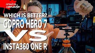 Insta360 One R 4K Versus GoPro Hero 7 Black  Which One Wins?