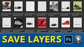 Photoshop Script Save Layers