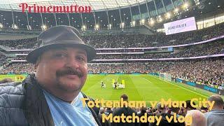 Tottenham 0-2 Man City Premier League Matchday Vlog 1 game away from 4 titles in a row.