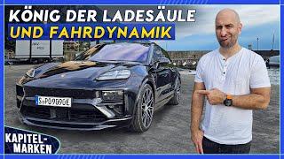 Porsche Macan-e Lädt so schnell wie LUCID verbraucht wie TESLA