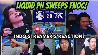 Team Liquid PH Sweeps Fnactic Onic Indonesian Streamers Reactions