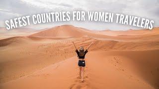 10 Countries where I felt SAFEST Traveling ALONE + 5 That Are NOT