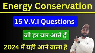 Energy Conservation polytechnic 4th semester important questions 2024  energy conservation paper