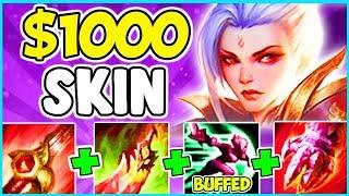 *NEW SKIN* PRESTIGE VALIANT SWORD RIVEN SPOTLIGHT LIFESTEAL TANK BUILD JUNGLE League Of Legends S9