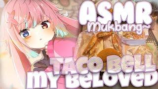 【ASMR】 Your Bunny Eats Taco Bell DIRECTLY in Front of You  Dominance Through Eye Contact Mukbang