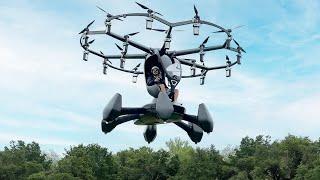 Flying a $495000 Human Drone