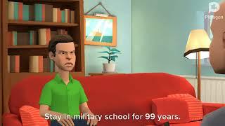 Classic Caillou Goes To Military SchoolGrounded Ultra Time