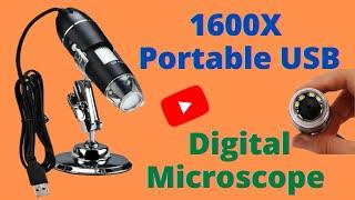 Reviewing of Microscope 1600X Microscope Digital Magnifier with USB Interface_UPDATED 2021