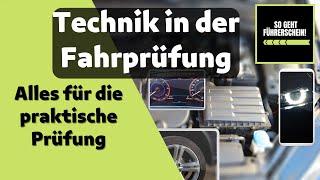 Technik in der Fahrprüfung. Das will der Prüfer wissen - Führerschein