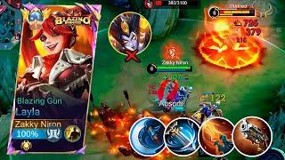 WTF DAMAGETHIS NEW LAYLA BUILD CAN 1 HIT ENEMIES - BUILD TOP 1 GLOBAL LAYLA  MLBB