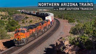 Extreme BNSF Trains in Northern Arizona - Part 1