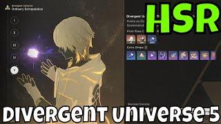 Honkai Star Rail - Divergent Universe 5Complete RunTeam Invincible