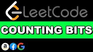 Leetcode Counting Bits  Dynamic Programming  Python