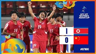 #U17WAC  Semi-finals  DPR Korea 1 - 0 China PR