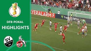 Olesen saves Cologne late on  SV Sandhausen vs. 1. FC Köln 2-3  Highlights  DFB-Pokal First Round