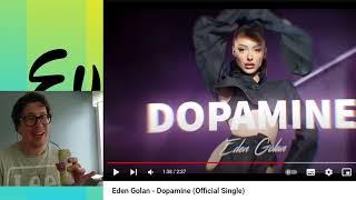 WHAT A BOP Eden Golan - Dopamine Official Single #reaction #reactionvideo #eurovision