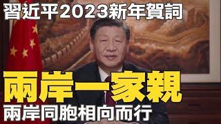 習近平2023新年賀詞兩岸一家親 兩岸同胞相向而行 @中天新聞CtiNews